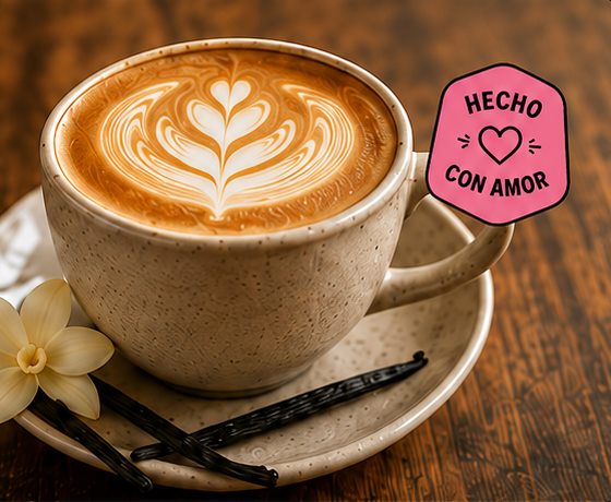 Cappuccino de vainilla de Cafe Nube CR